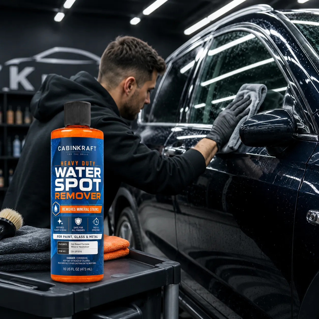 Automotive Water Spot Remover for Glass, Paint and Wheels, 16 fl oz
